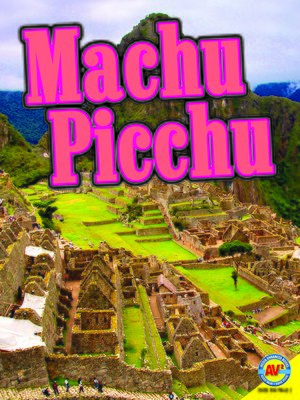 cover image of Machu Picchu